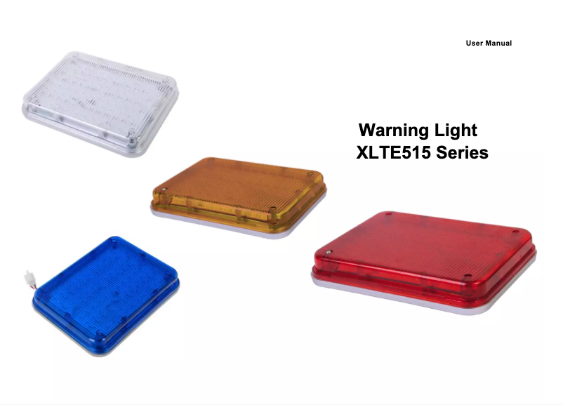 Image de la première page du manuel de l'appareil X-LTE-515-A