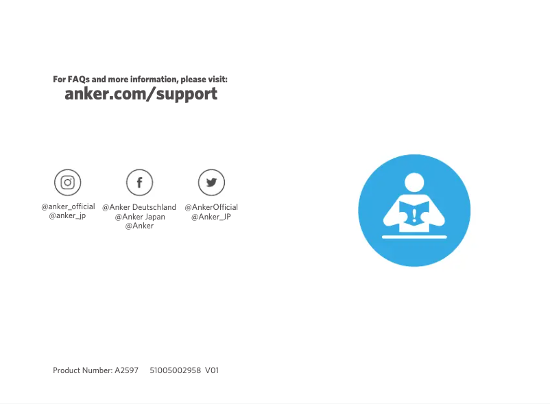 Page 1 of the manual User Manual Anker 533 Wireless Charger