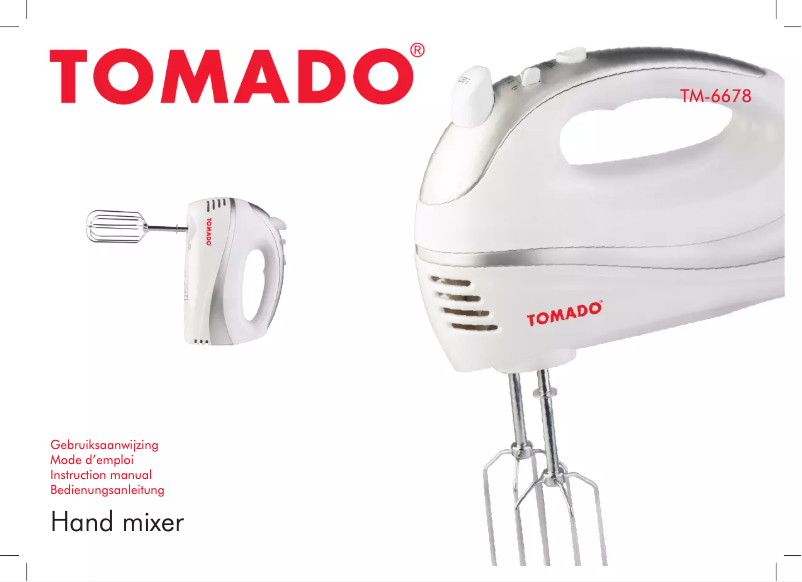 Image de la première page du manuel de l'appareil TM-6678