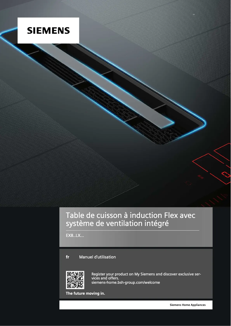Page n°1 - Manuel utilisateur Siemens EX875LX57E