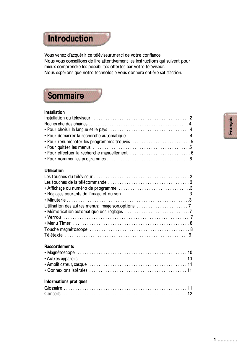 Image de la première page du manuel de l'appareil 21PT5304