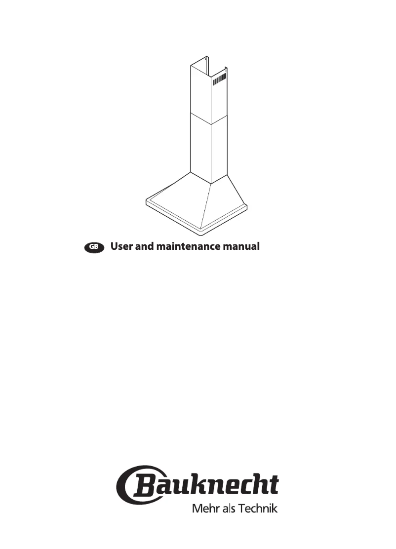 Page 1 de la notice Manuel utilisateur Bauknecht DBHPN 65 AM X