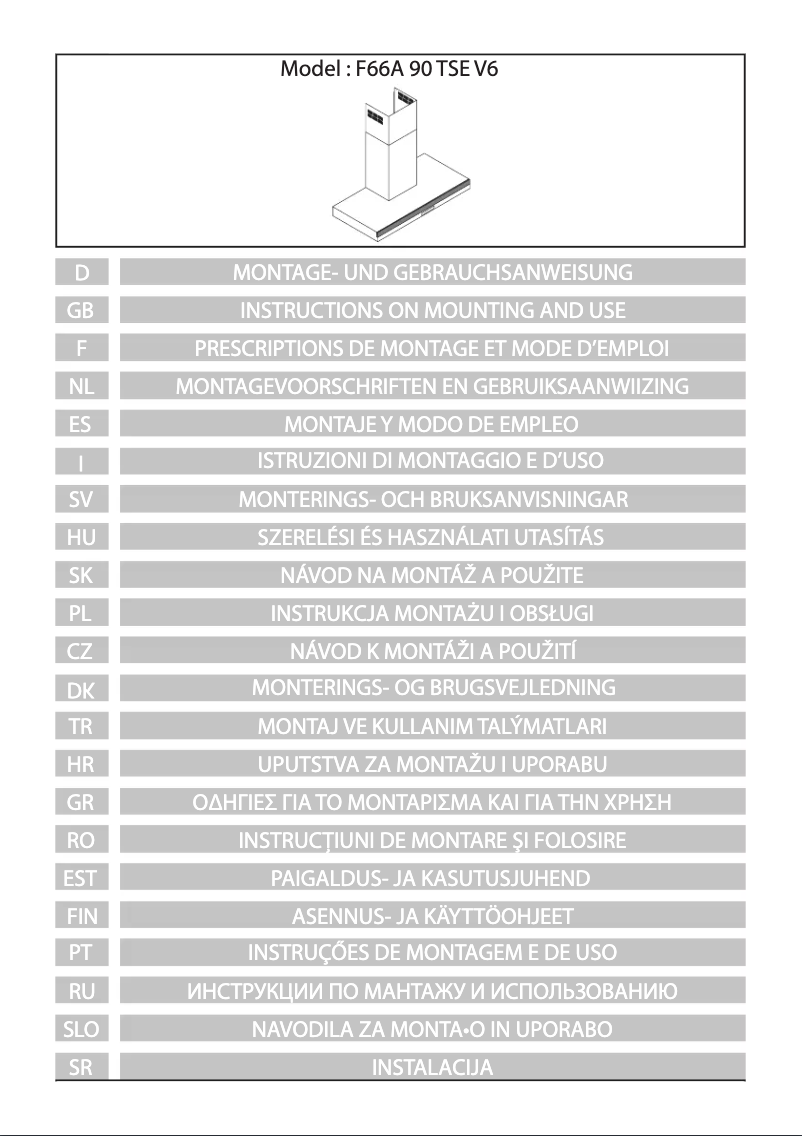 Page 1 de la notice Manuel utilisateur Airforce F66