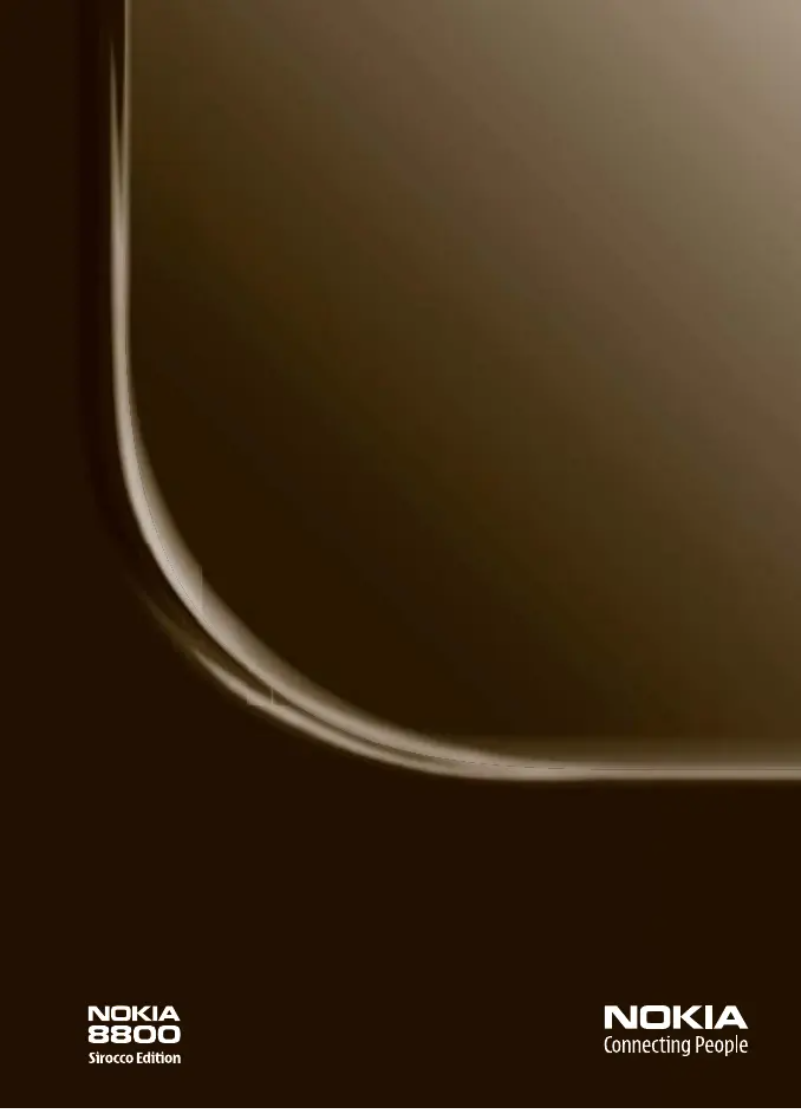 Image de la première page du manuel de l'appareil 8800 Sirocco Edition