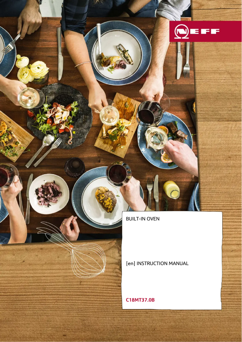 Page 1 de la notice Manuel d'utilisation et d'entretien Neff C18MT37N0B