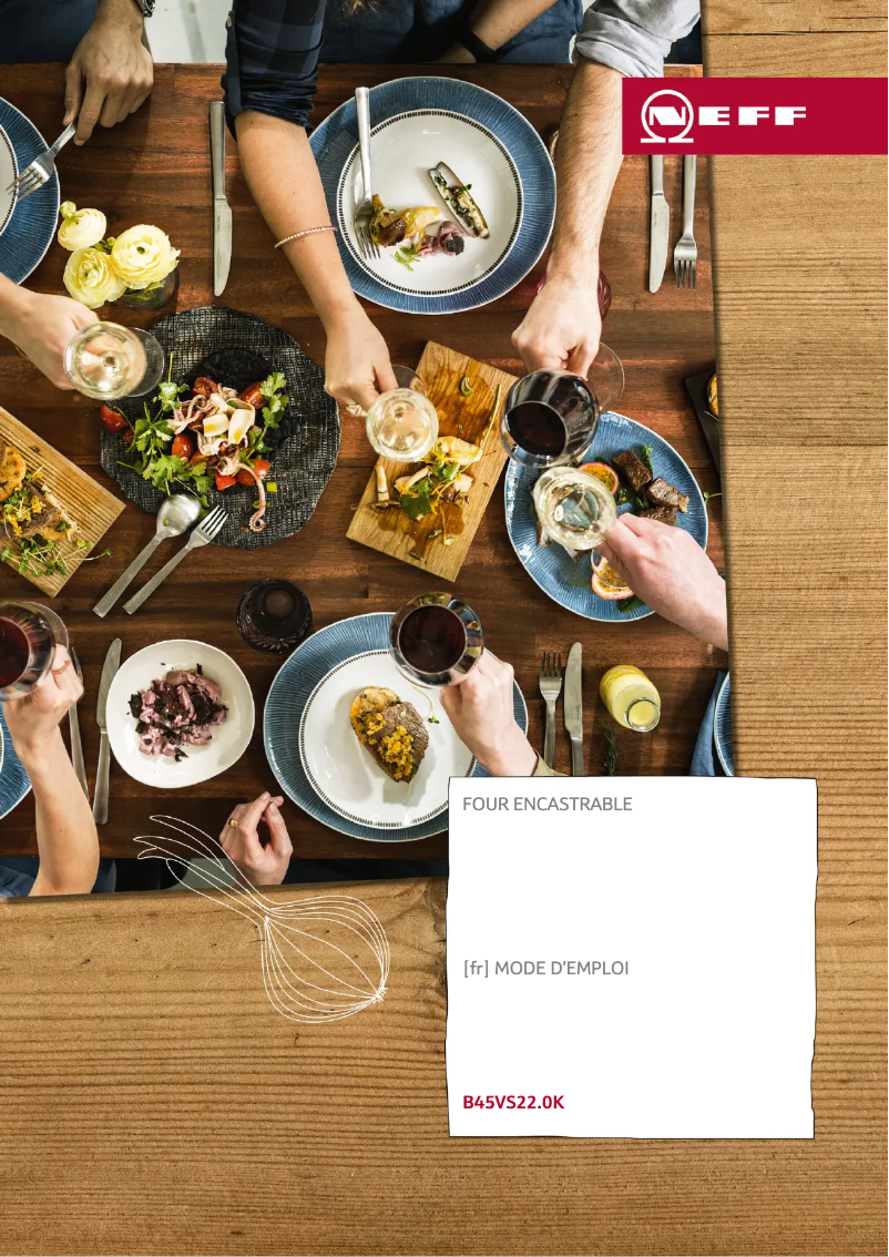 Image de la première page du manuel de l'appareil B45VS22N0K