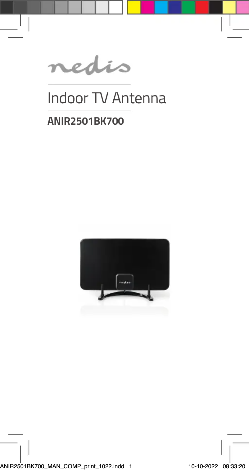 Page 1 de la notice Manuel utilisateur Nedis ANIR2501BK700