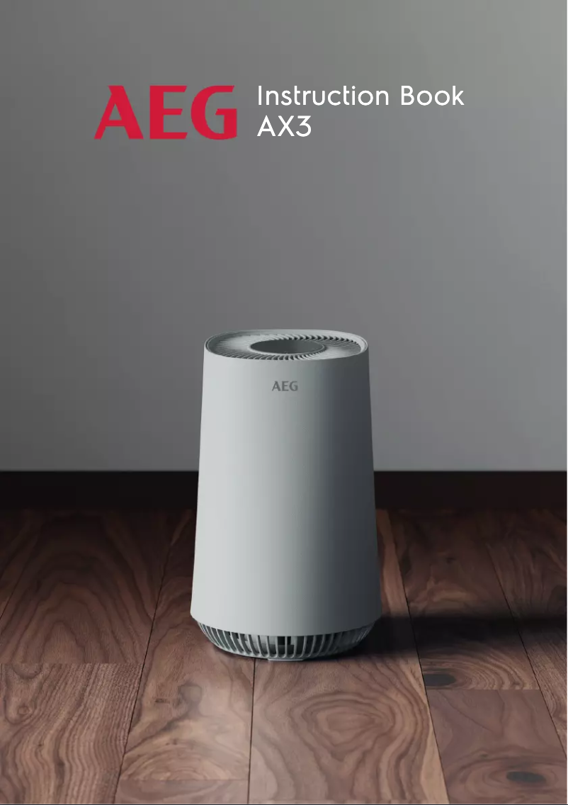 Image de la première page du manuel de l'appareil AX31-201