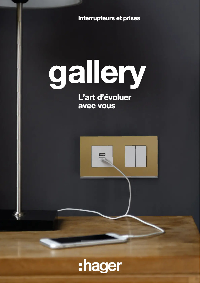 Page n°1 - Brochure Hager WXF601