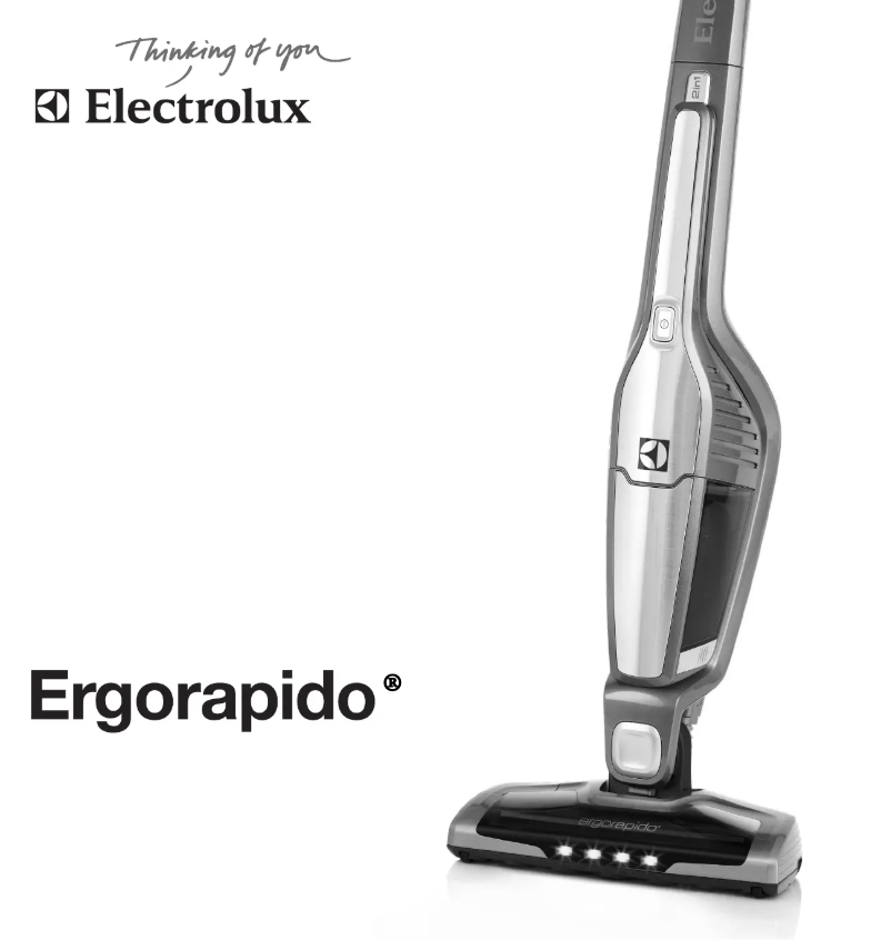 Page n°1 - Manuel utilisateur Electrolux Ergorapido Power EL2029AE