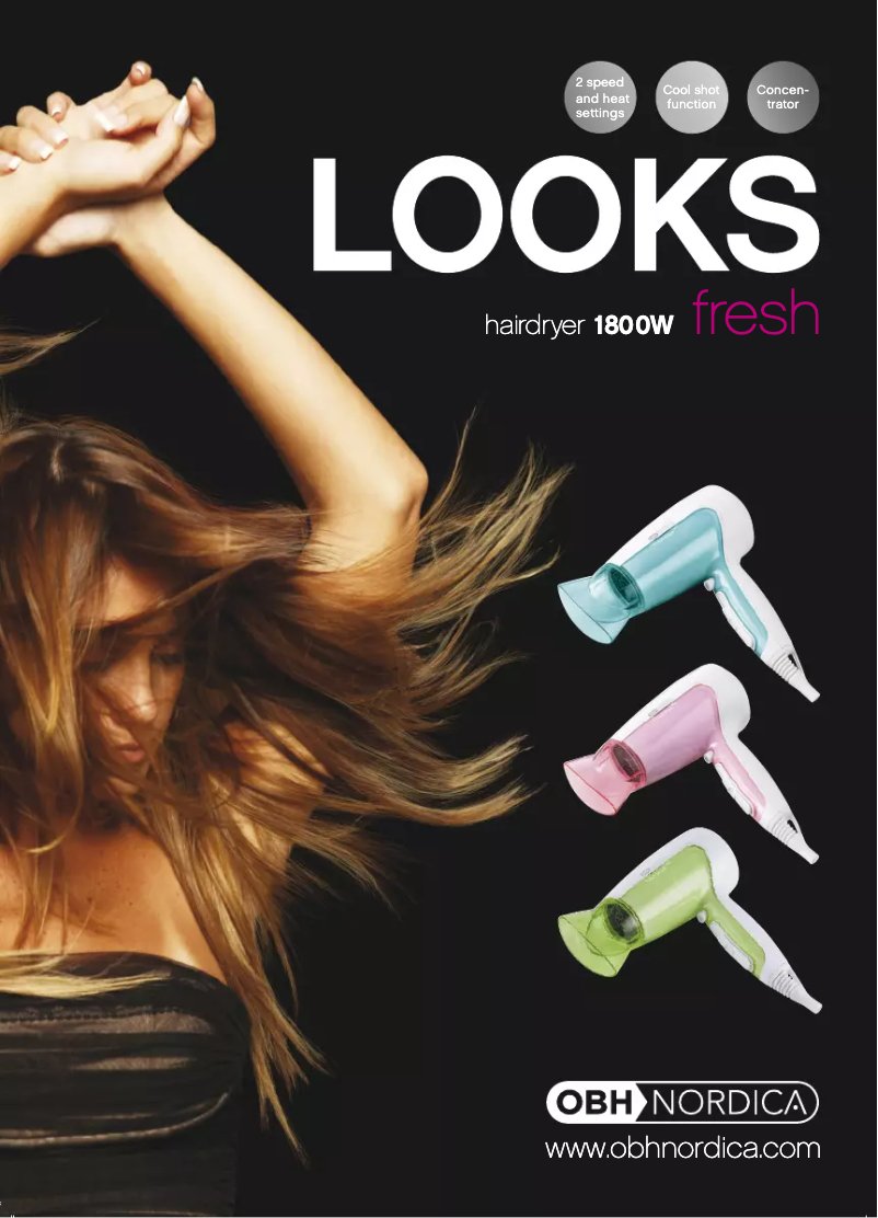 Imagen de la primera página del manual del dispositivo Looks Fresh 5174