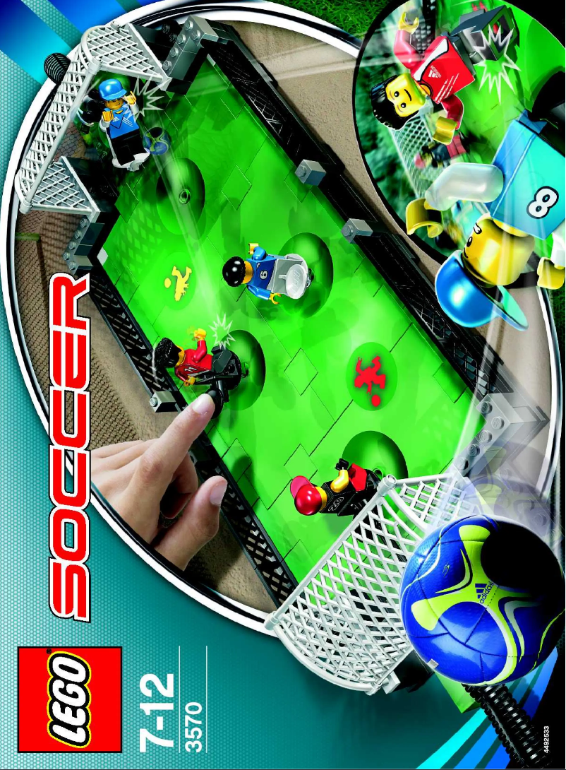 Page 1 de la notice Manuel utilisateur Lego Sports 3570