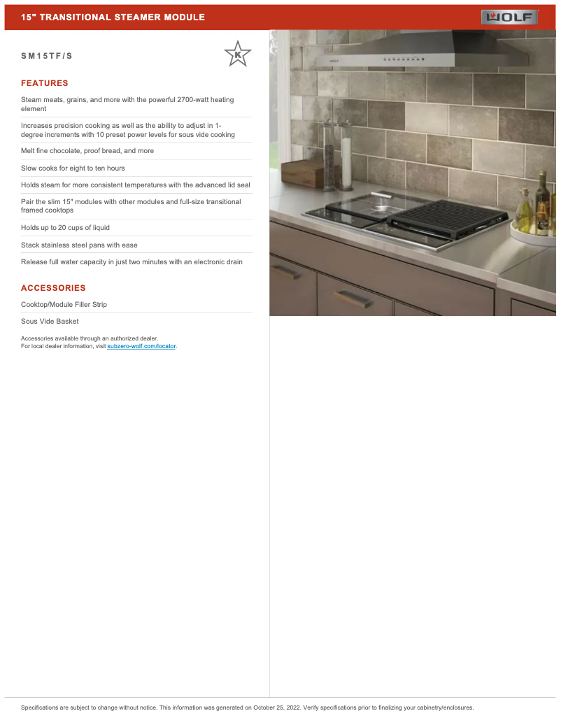 Image de la première page du manuel de l'appareil SM15TF/S