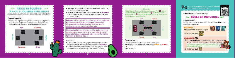 Page 1 de la notice Manuel utilisateur Asmodee Trio