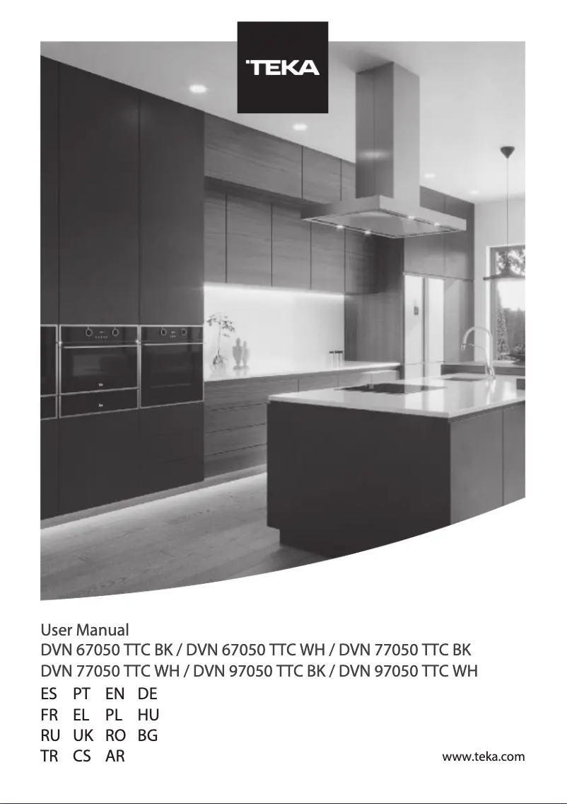 Page n°1 - Manuel utilisateur Teka DVN 97050 TTC