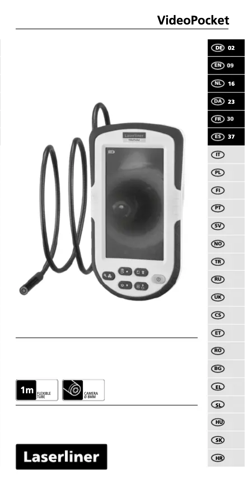 Page n°1 - Manuel utilisateur Laserliner VideoPocket