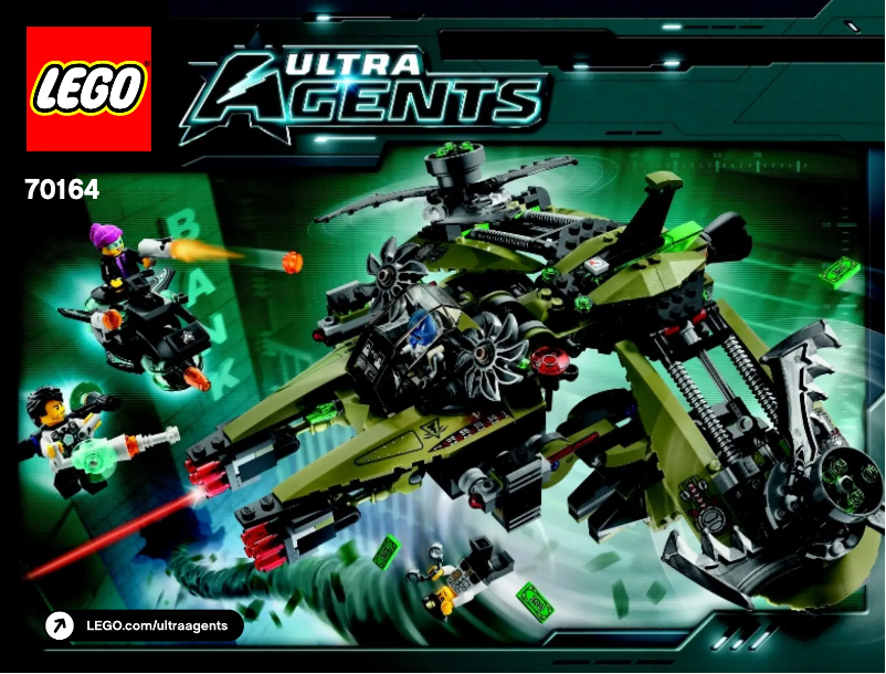 Page n°1 - Manuel utilisateur Lego Ultra Agents 70164