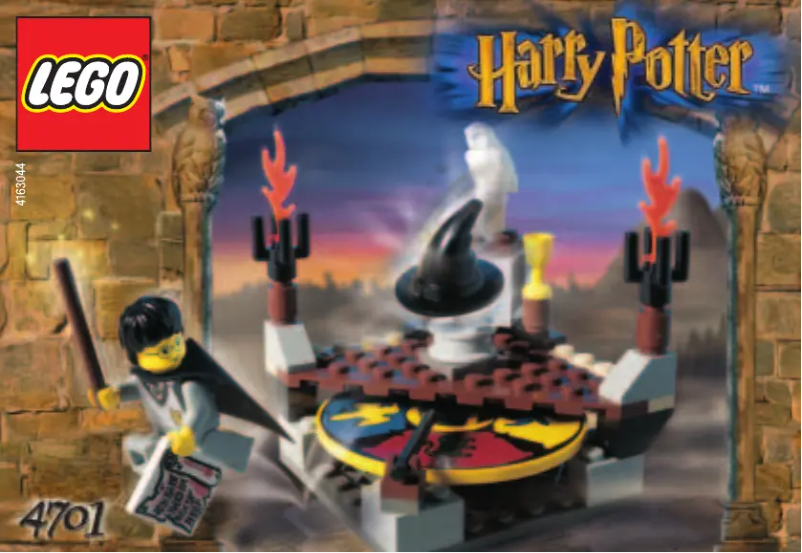 Page 1 de la notice Manuel utilisateur Lego The Sorting Hat (TM)