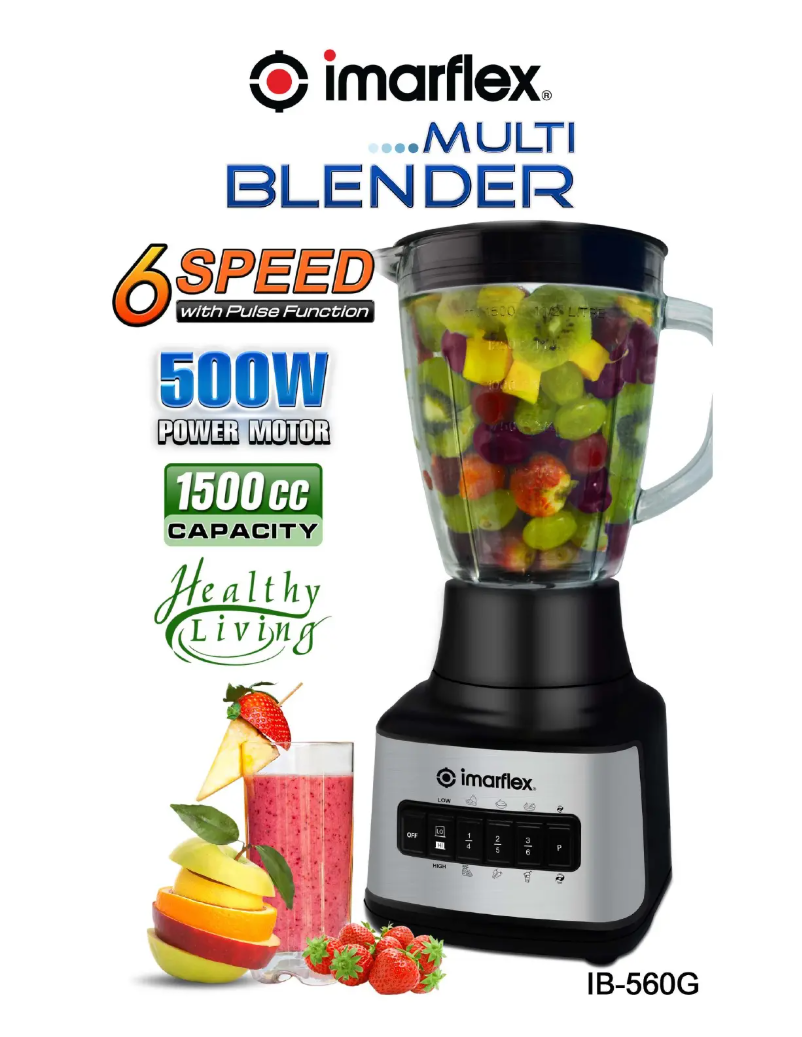 Página 1 del manual Manual de usuario Imarflex IB-560G