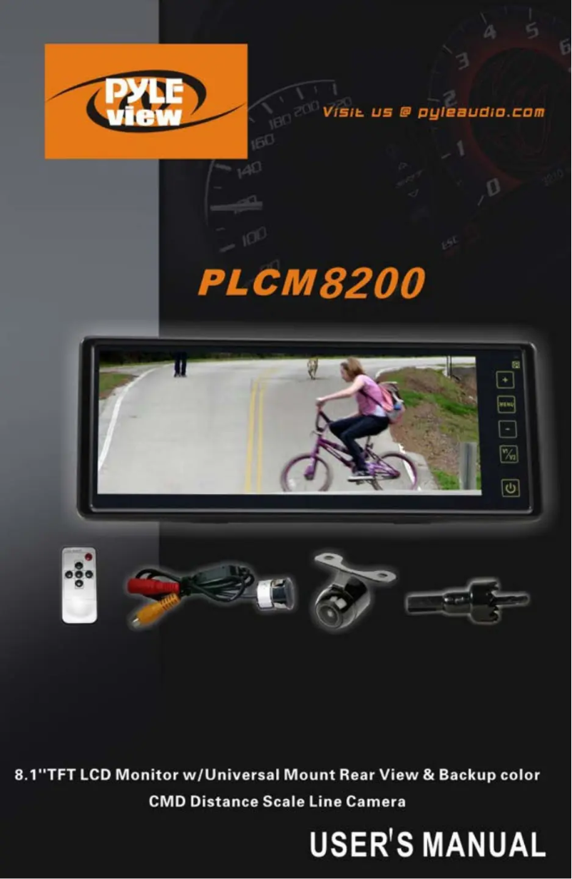 Page 1 de la notice Manuel utilisateur Pyle PLCM8200