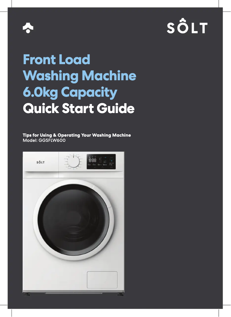 Página 1 del manual Manual de usuario Sôlt GGSFLW600