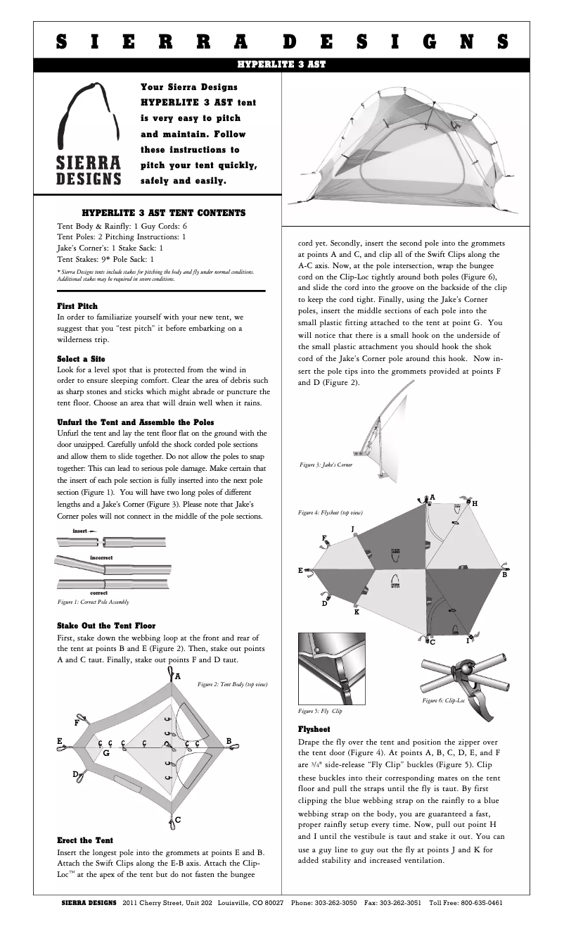 Image de la première page du manuel de l'appareil Hyperlite 3 AS