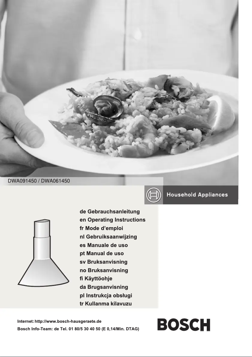 Page 1 de la notice Mode d'emploi Bosch DWA061450