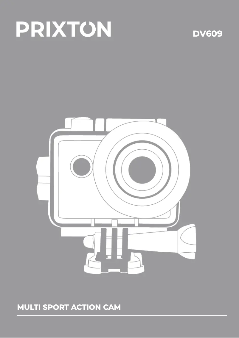 Página 1 del manual Manual de usuario Prixton MultiSport DV609