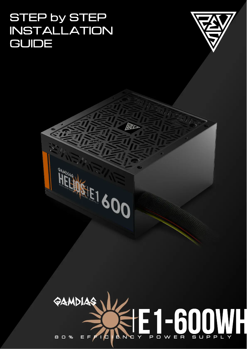 Image de la première page du manuel de l'appareil Helios E1-600