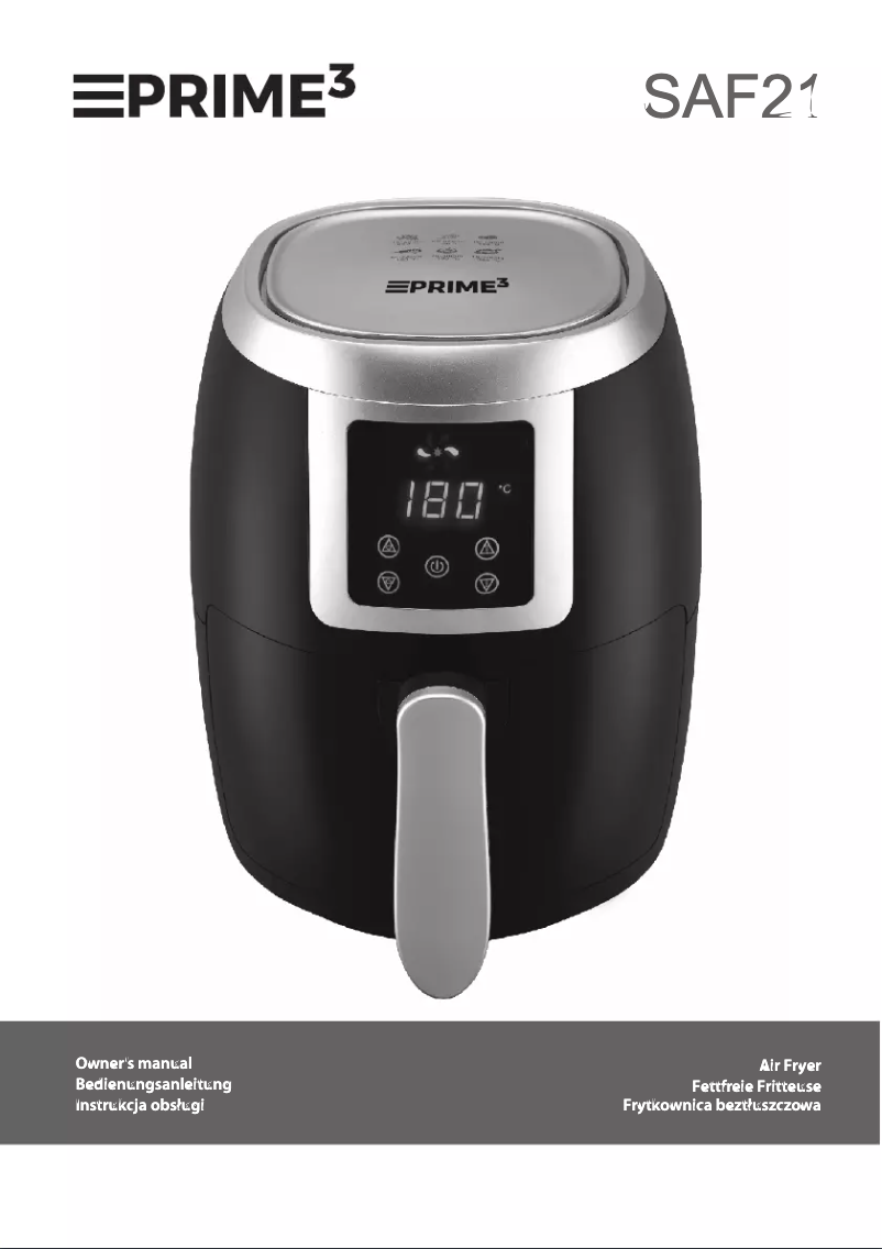 Página 1 del manual Manual de usuario PRIME3 SAF21