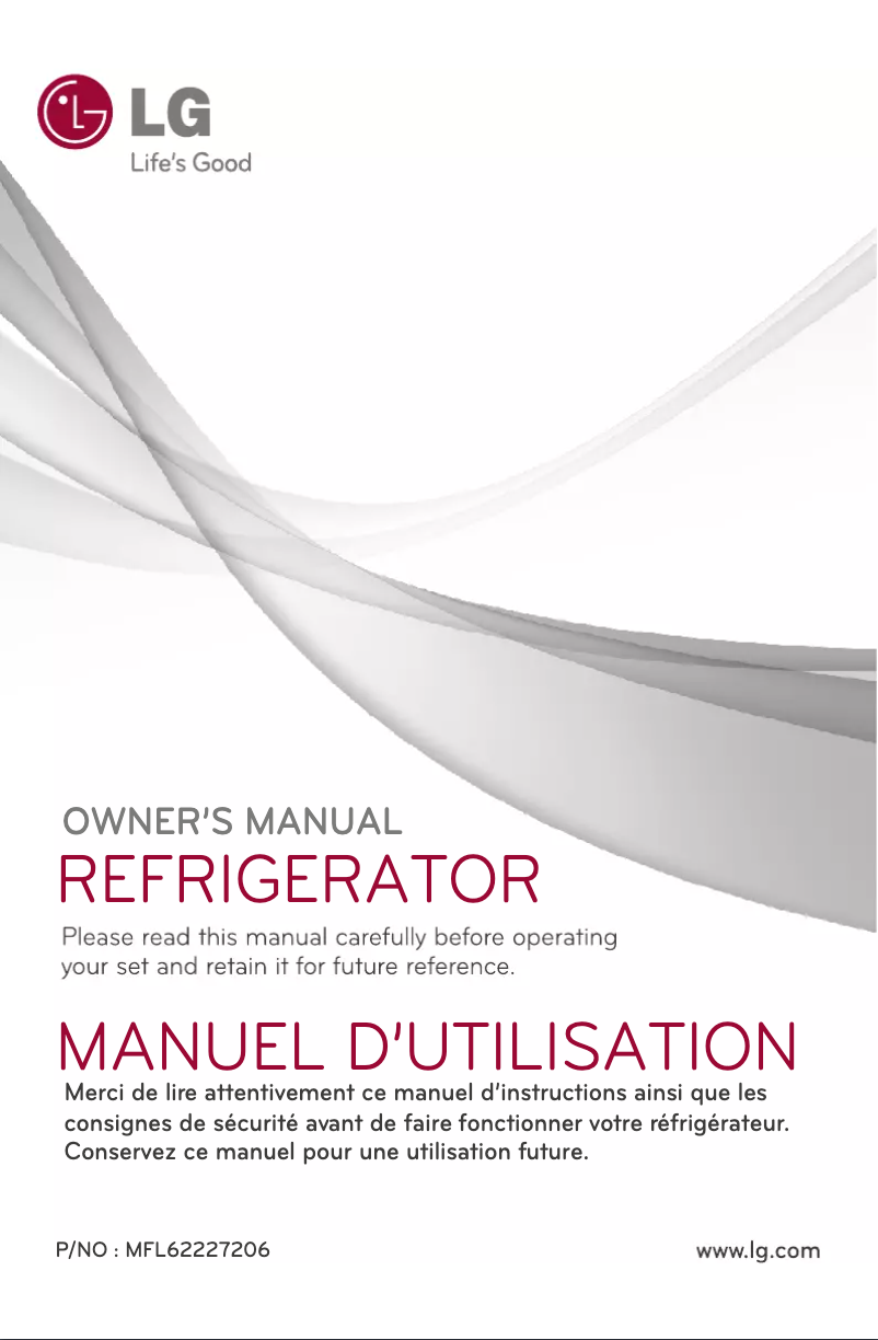 Image de la première page du manuel de l'appareil GL-E322RLVC