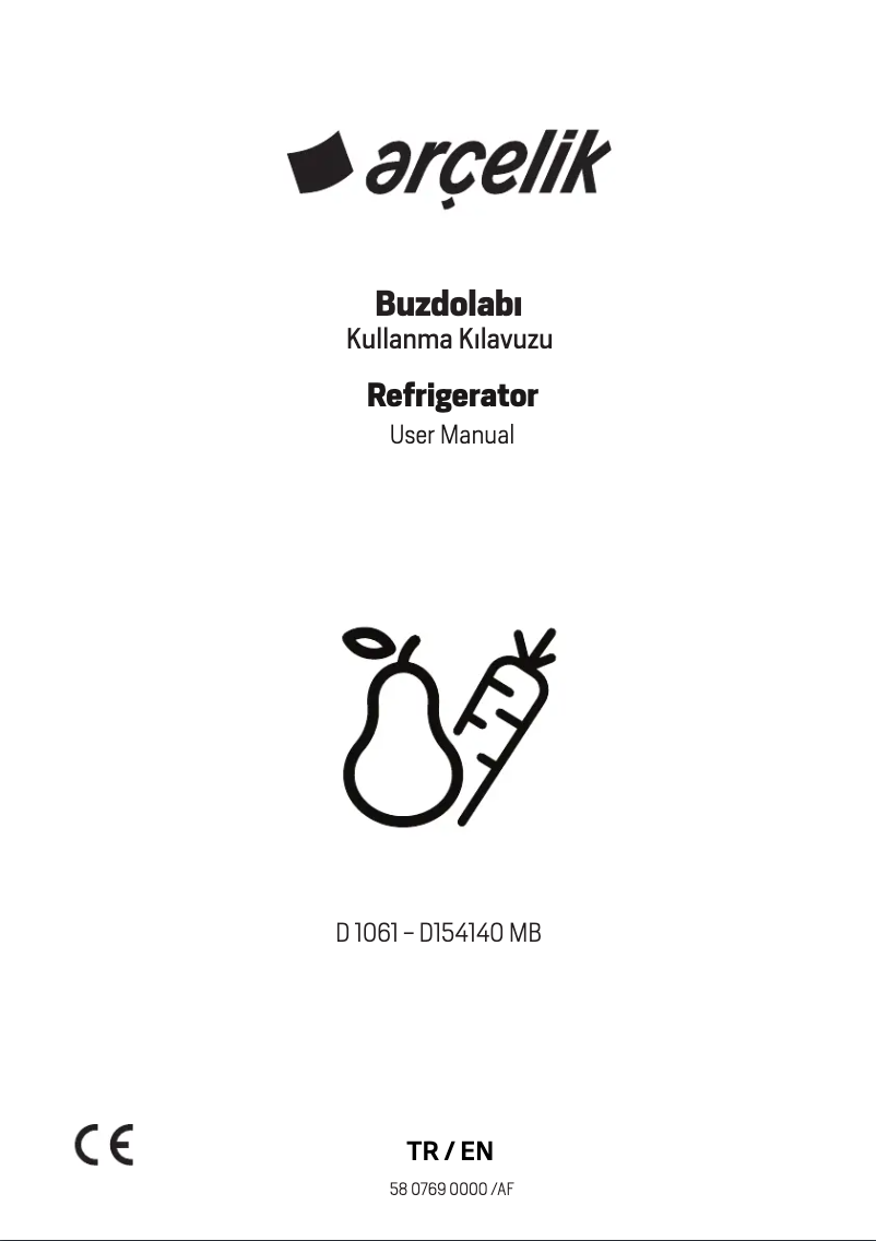 Image de la première page du manuel de l'appareil D 154140 MB