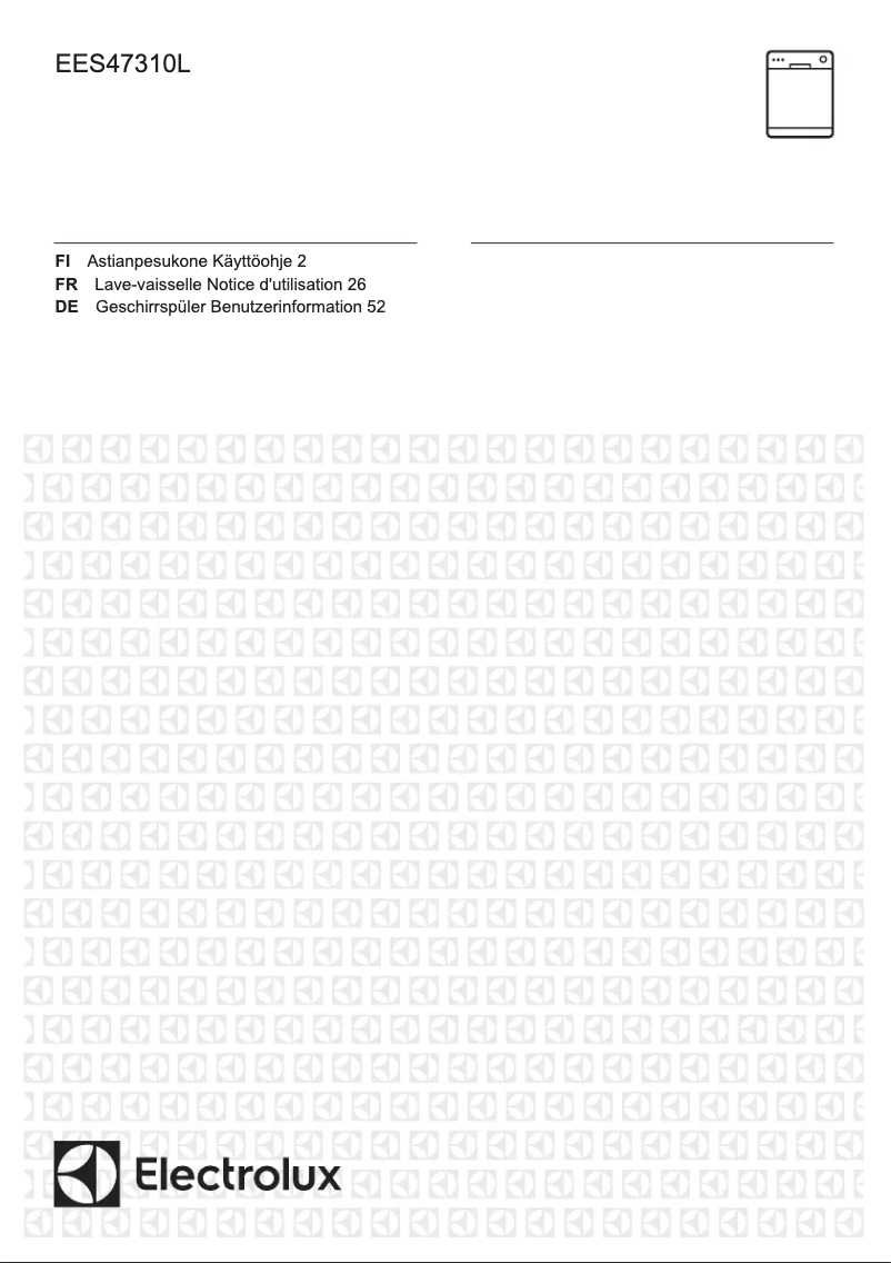 Página 1 del manual Manual de usuario Electrolux EES47310L