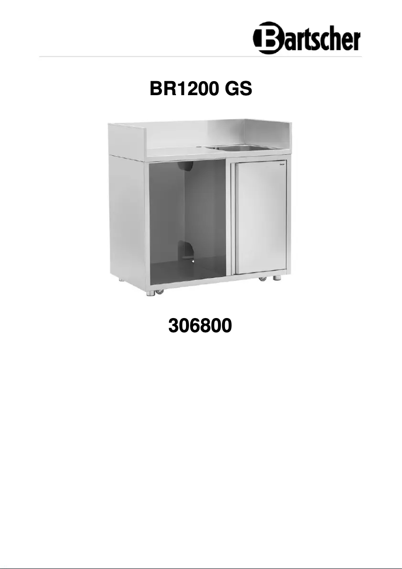 Image de la première page du manuel de l'appareil BR1200 GS