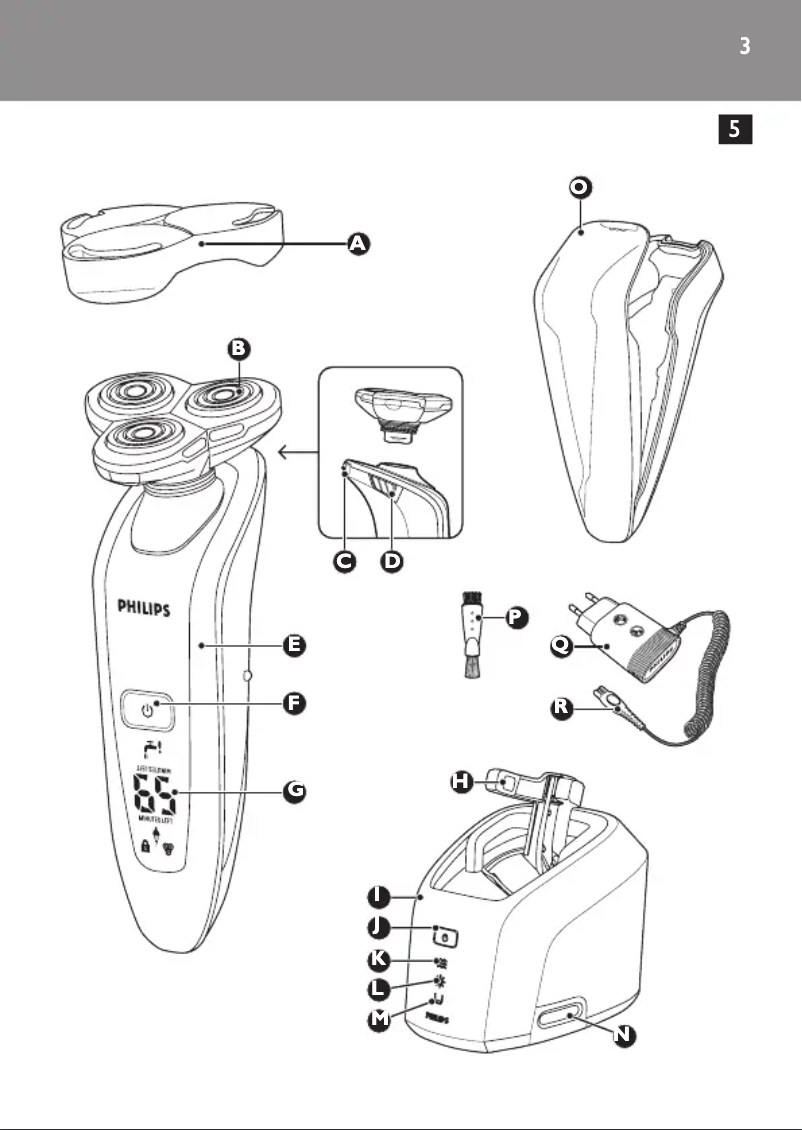 Page n°1 - Manuel utilisateur Philips Arcitec RQ1087