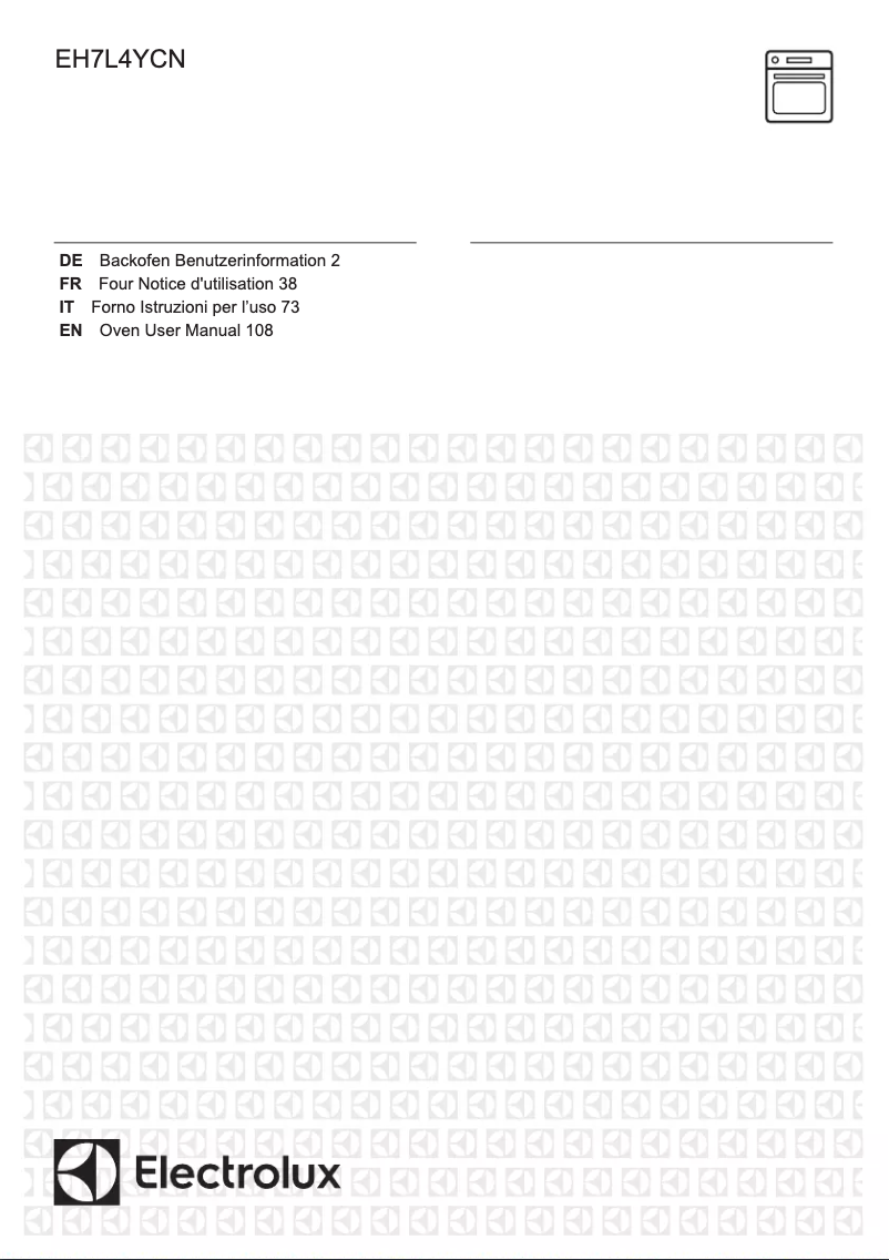 Page 1 de la notice Manuel utilisateur Electrolux EH7L4YCN