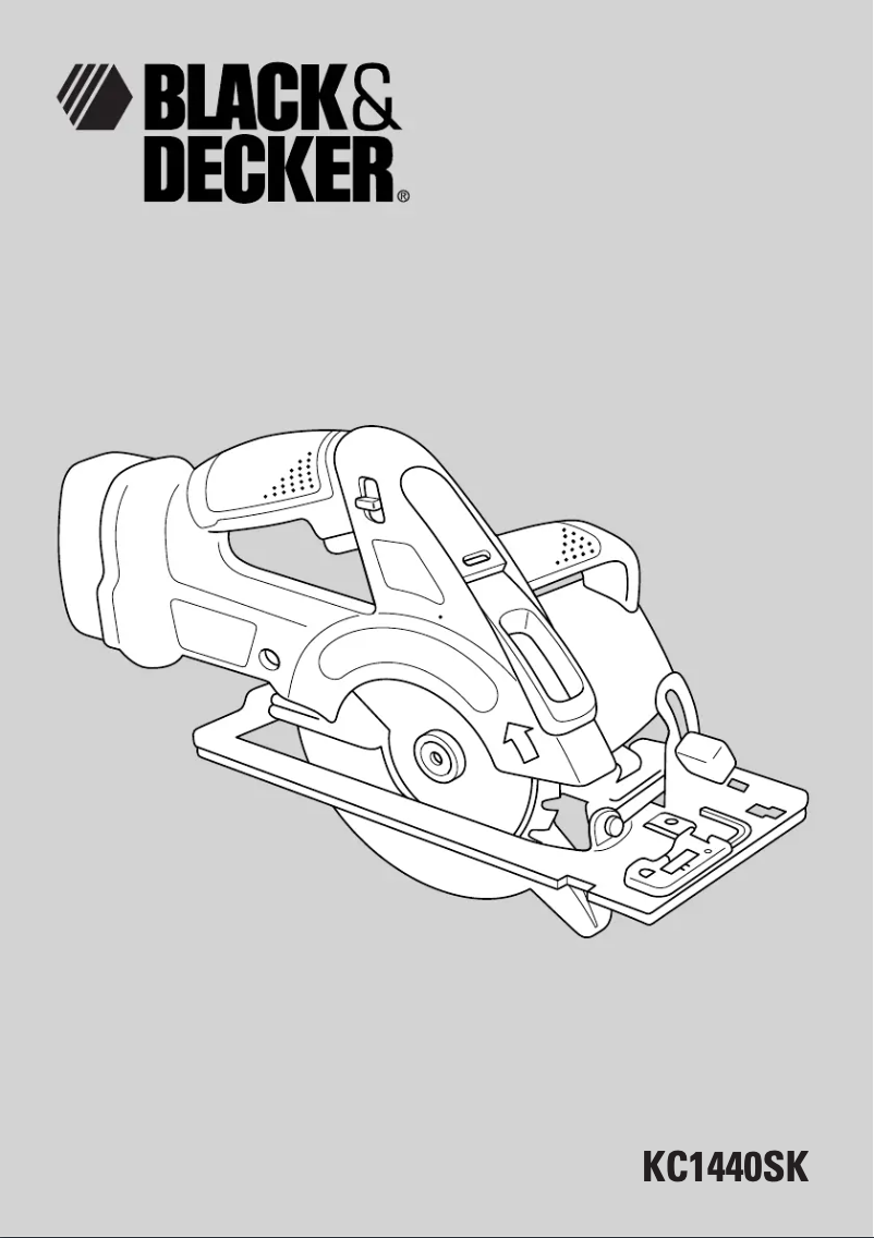 Page n°1 - Manuel utilisateur Black & Decker KC1440SK