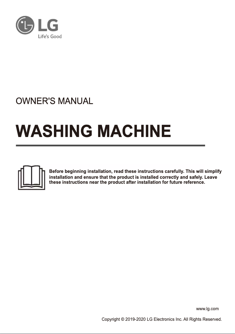 Image de la première page du manuel de l'appareil WT16BSB