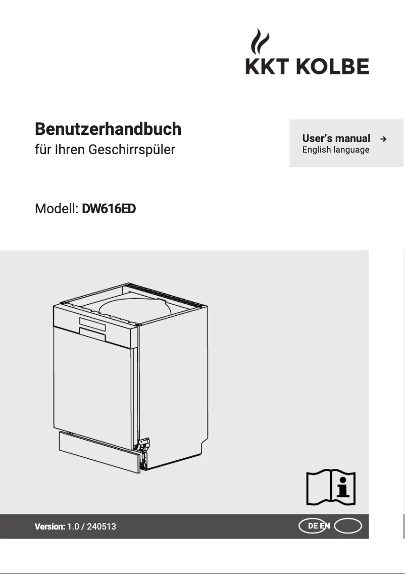 Page 1 de la notice Manuel utilisateur KKT Kolbe DW616ED
