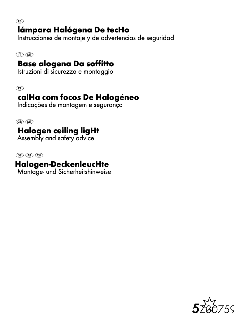 Image de la première page du manuel de l'appareil Z30759