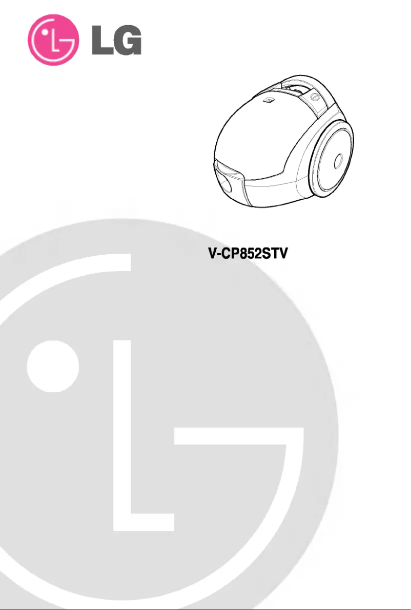 Page n°1 - Manuel utilisateur LG VTCP852ST
