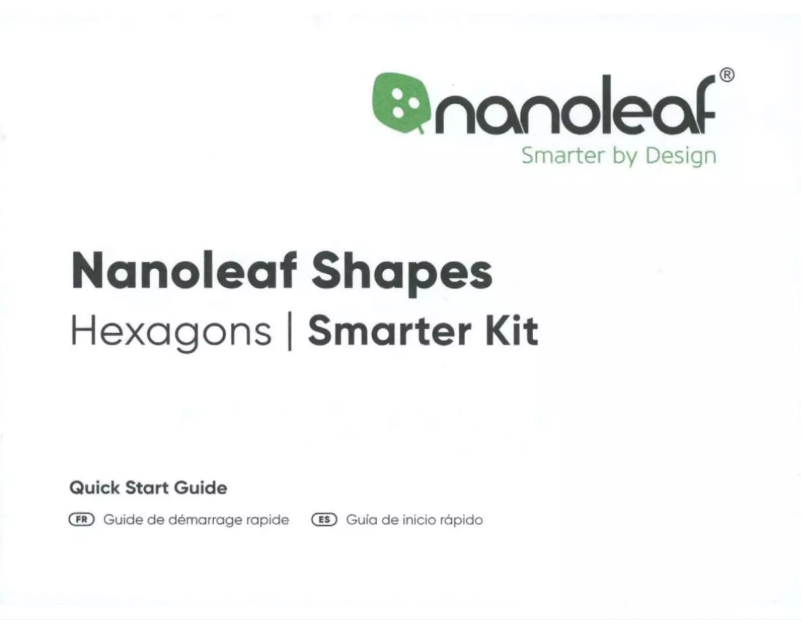Page n°1 - Manuel utilisateur Nanoleaf NL42-7003HX-7PK