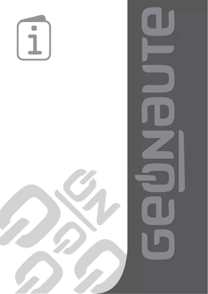 Image de la première page du manuel de l'appareil ONmove 510