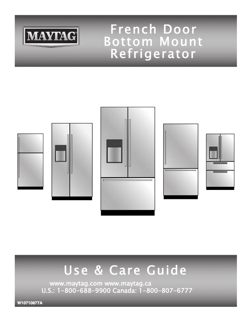 Page n°1 - Manuel utilisateur Maytag MFT2574DEM