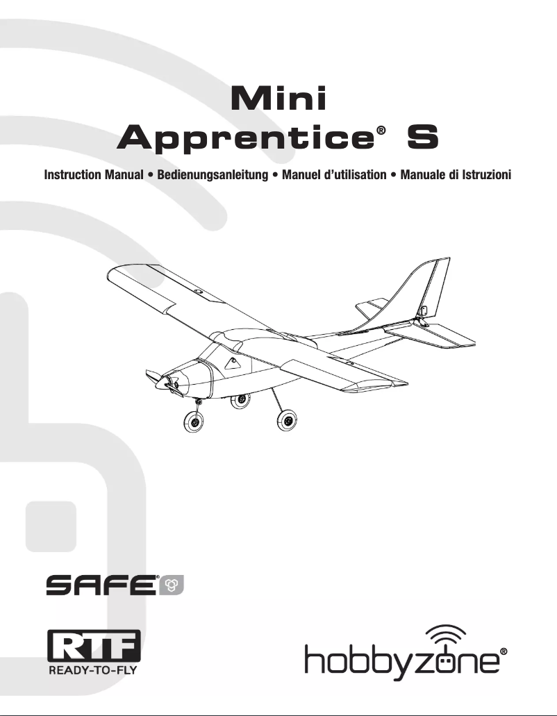 Image de la première page du manuel de l'appareil Mini Apprentice S