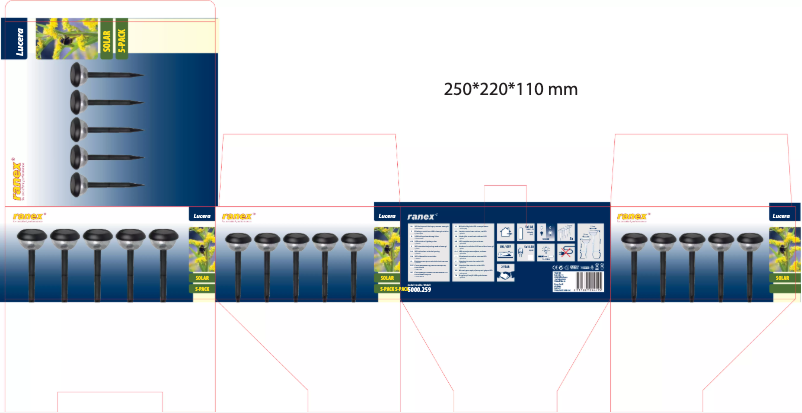 Page 1 de la notice Manuel utilisateur Ranex Lucera 5000.259