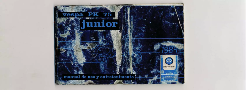 Image de la première page du manuel de l'appareil PK 75