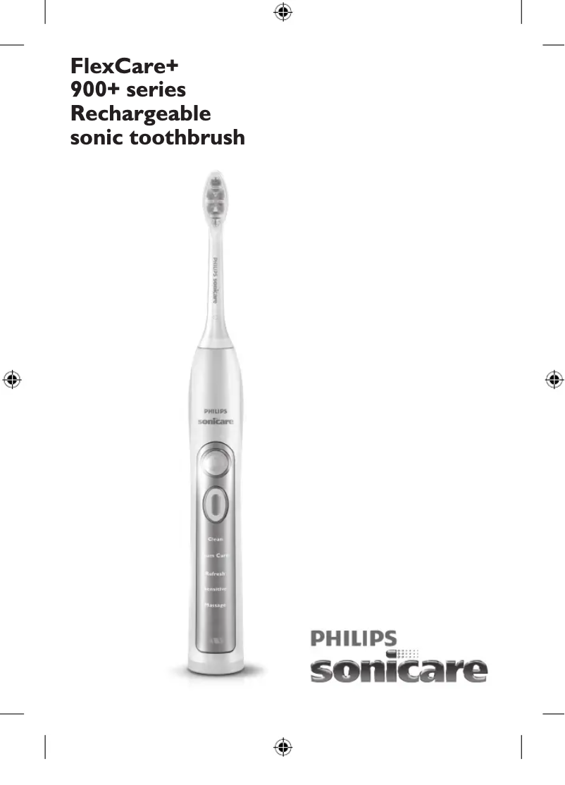 Página 1 del manual Manual de usuario Philips Sonicare FlexCare+ HX6973