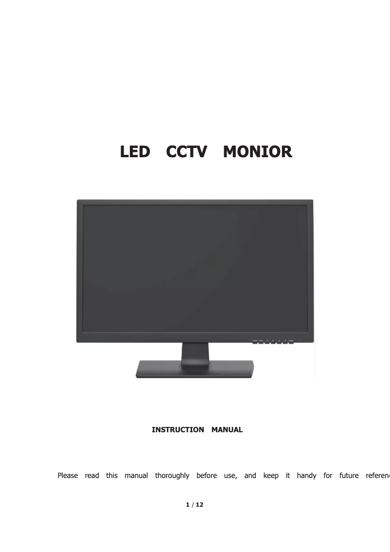 Imagen de la primera página del manual del dispositivo 215LEDP