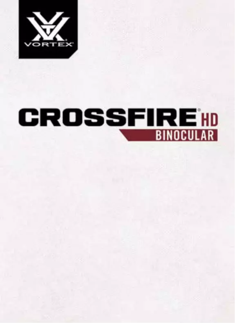Page 1 of the manual User Manual Vortex Crossfire HD 10 x 42